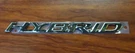 New Oem Genuine 2018-2021 Lexus NX300 Nameplate "hybrid" 75473-78010. Fixed Price $39.95.