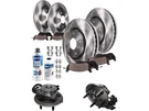 For Mountaineer Brake Pad And Rotor Wheel Hub Kit Detroit Axle 27987QKZT. Fixed Price $332.11.