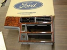 Nos Oem Ford 1993 Mercury Cougar XR7 Center Dash Bezel Trim Woodgrain Grey. Fixed Price $79.00.