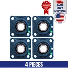 UCF207-20 Pillow Block Flange Bearing 1-1/4" Bore Bolt Solid Base (4PCS). Fixed Price $49.38.