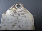 1965 Mustang Fomoco 2100 289 C5ZF-A Carburetor Tag Date 5EA. Fixed Price $38.00.