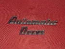 1951 1952 1953 Studebaker Nos Emblem Automatic Drive Each Word Commander. Fixed Price $151.52.