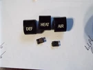 Nos 1959,1960 Chevrolet Heater Control Knobs Gm 3816614. Fixed Price $63.00.