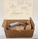 New Nos Ford Fomoco 1952 To 1955 Seat Belt Kit Passenger Models B5A-18620-B Tan. Fixed Price $200.00.