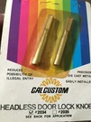 Vintage Cal Custom Door Lock Knobs Chrome #2034 Gm, Ford Mercury. Fixed Price $19.99.