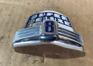 1947 1948 Ford Super Deluxe Hood Ornament Emblem. Fixed Price $191.25.