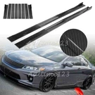 For Acura Rl,rlx,rsx Extension Side Skirts Rocker Splitters Carbon Fiber. Fixed Price $59.95.