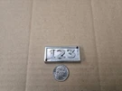 Ford Oem 1963 Wagon 123 Chrome Emblem Badge Logo Nameplate C8UB-82291B30-A. Fixed Price $11.99.