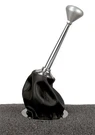 Lokar Shifter Boot Classic 5IN Od Round Polished Stainless Ring Vinyl Black. Fixed Price $78.32.