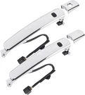Dasbecan Front Exterior Door Handle With Smart Key System, Chrome. Fixed Price $55.59.