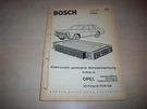 Bosch Checklist Tester Efaw 228 Opel Admiral Diplomat Commodore D-jetronic. Fixed Price $87.08.