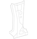 Genuine Mercedes-benz A-pillar 166-630-01-10. Fixed Price $390.00.