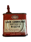 Vintage Ford Rotunda Door Lock Lubricant 4FL Oz Metal Oil W/cap B4A-19587-A. Fixed Price $79.00.