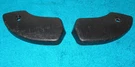 1964 1/2 Mustang Fastback Coupe Convertible Orig Lh + Rh Black Seat Hinge Covers. Fixed Price $99.00.