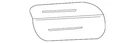 Genuine Audi Fuel Door 4H4-809-909-B-GRU. Fixed Price $184.68.