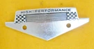 1964 1/2 1965 1966 Mustang Gt Orig 289 Hipo High Performance Fender Emblem Plate. Fixed Price $149.00.