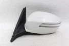 Left Driver Side White Door Mirror Power Fits 2009-12 Hyundai Genesis Oem #22742. Fixed Price $54.00.