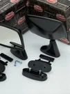 GAM152/3A - Genuine Tex Pair Door Mirrors Black Convex Glass M68890E/1E Mg, Tr,. Fixed Price $109.92.