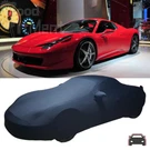 For Ferrari 458 F430 Indoor Car Cover Stretch Satin Dust Resistant Protect Black. Fixed Price $129.15.