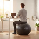 Urbnfit Anti-burst Exercise Ball For Yoga, Pregnancy, And Office Support. Fixed Price $26.59.