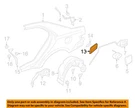 Ford Oem 17-20 Continental Quarter Panel Components-air Vent GD9Z61280B62A. Fixed Price $24.80.