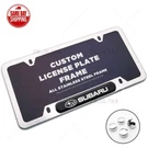 Subaru Front / Rear License Plate Frame Cover Stainless Steel Sport Chrome. Fixed Price $29.99.