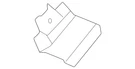 Genuine Nissan Body C-pillar Reinforcement Bracket G5324-6TAMA. Fixed Price $6.67.
