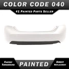 New Painted *040 White* Rear Bumper Cover Fascia For 2014-2019 Toyota Corolla. Fixed Price $380.99.