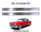 1952 1953 1954 Ford Two Door Scuff Sill Plates Pair New. Fixed Price $133.50.