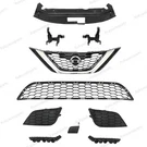 10PC For Sentra 2016-2019 Front Bumper Upper Chrome Grille Brackets Lower Mesh. Fixed Price $84.88.