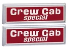 1973-79 F250 Fender Emblems Crew Cab Special Lh-rh Pair F350 Truck New. Fixed Price $74.90.