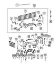 Genuine Mopar D Pillar Panel Left 68302671AE. Fixed Price $30.48.