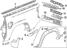 Genuine Gm Deflector 84777543. Fixed Price $22.73.