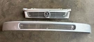 1999-2003 Volkswagen Eurovan Upper And Lower Grille Set Silver Oem Used. Fixed Price $599.00.