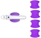 4PCS Door Handle Cup Stickers, Carbon Fiber 3D Auto Bowl Purple (T-18). Fixed Price $15.99.