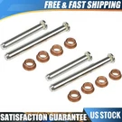 2PCS Dorman Help Door Hinge Pin And Bushing Kit Rear Fits D100 Dodge 1986-1989. Fixed Price $27.01.
