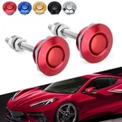 Universal Push Button Quick Release Bonnet Hood Pins Car Lock Clip Bumper Latch. Fixed Price $13.29.