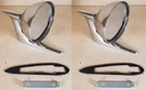 1961 62 Pontiac All Fullsize Grand Prix Rear View Mirror Pair, C537110RS. Fixed Price $358.00.