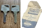 Nos Ford Falcon Key Blanks 1959-1965 Set Ranchero 60 61 62 63 64. Fixed Price $29.99.