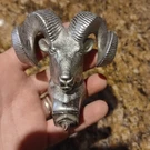 Rare Nos 1984 - 1990 Dodge Head Ramcharger Hood Ornament Mopar. Fixed Price $175.00.