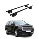 Roof Racks Luggage Carrier Cross Bars Iron For Chevrolet Tahoe 2021-2026 Black. Fixed Price $149.99.