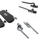 Black Sun Visor Kit Fits Mercedes W113 230SL Pagoda 1963 1971 Lhd W/ Clips. Fixed Price $146.29.
