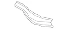Genuine Audi Cowl Reinforcement 8W0-802-118. Fixed Price $372.95.