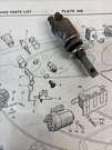 Austin Healey 100-6 And Early 3000 Nos Lucas Windshield Wiper Switch. Fixed Price $38.00.