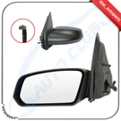 Power Driver Side Exterior Black Textured Mirror For 2003-2007 Saturn Ion. Fixed Price $28.23.