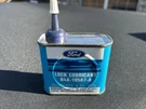 Ford Motor Company Lock Lubricant Tin Handy Oil Mercury Lincoln B4A-19587 Minty. Fixed Price $54.95.