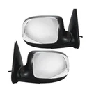 Chrome Manual Mirrors Set Of 2 Pair For 1999-06 Chevy Silverado Gmc Sierra 1500. Fixed Price $119.95.