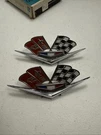 Original 1962-1963 Chevy Chevrolet Bel Air Impala Flag Emblem 3792000 Lot Of. Fixed Price $40.60.