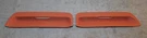 1967 1968 Mustang Fastback Gt Convert Orig Hood Turn Signal Inserts + Grilles. Fixed Price $159.00.