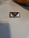 Nos 1966 Mercury Comet 202 Capri Caliente Original Front Grille 'V8' Emblem. Fixed Price $30.00.